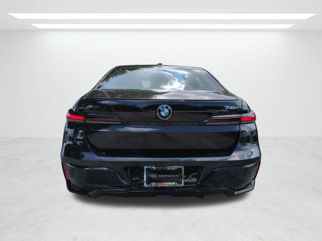 New 2026 Black Sapphire Metallic BMW 740i xDrive image 5