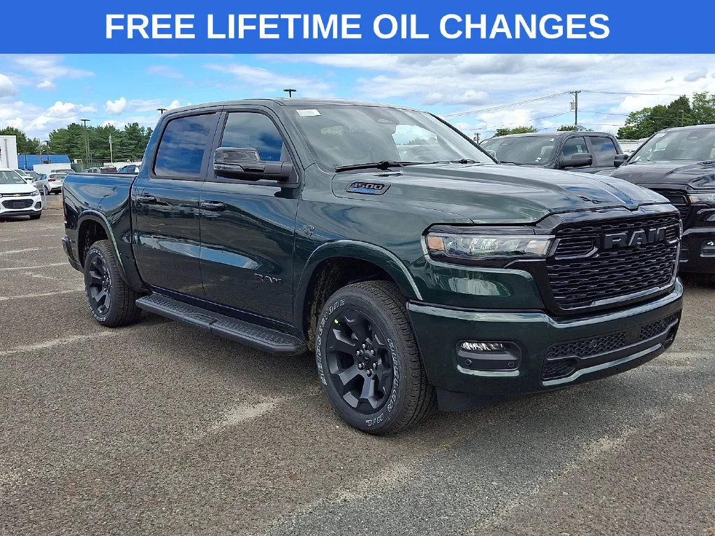New 2027 Serrano-Green Metallic Exterior Paint RAM Big Horn image 1