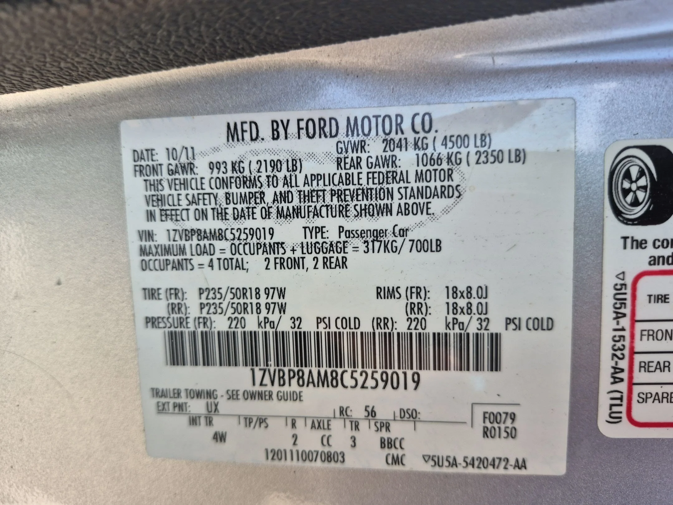 Used 2012 Ingot Silver Ford V6 Premium image 30