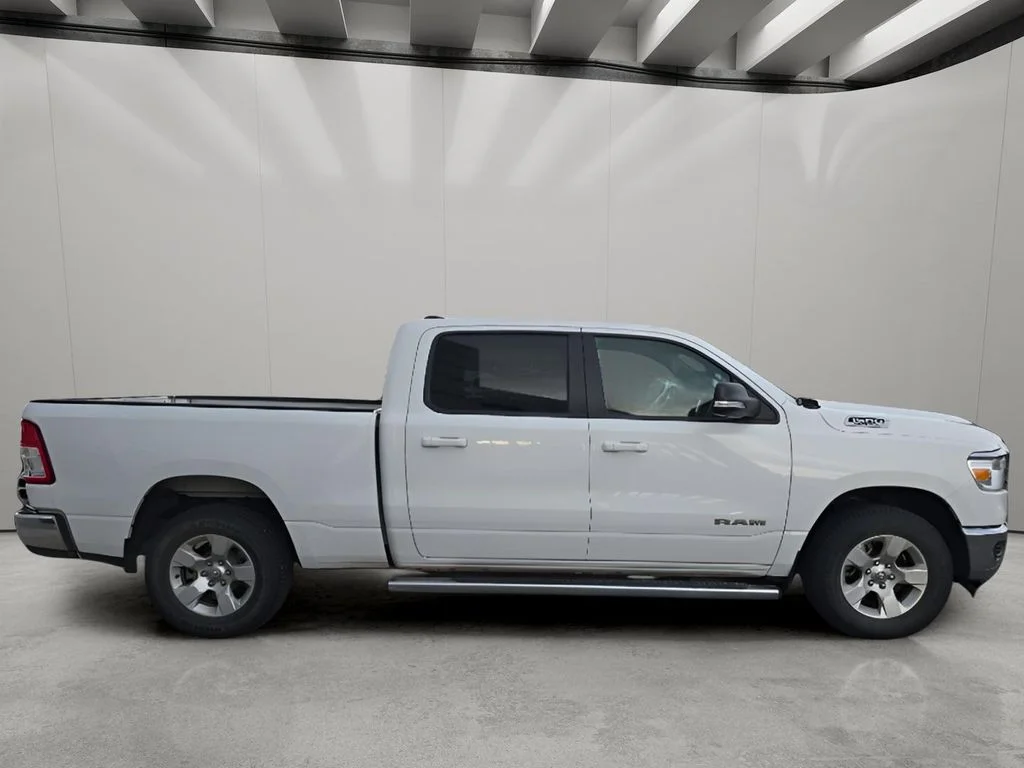 Used 2022 Bright White Clearcoat Ram Big Horn image 6
