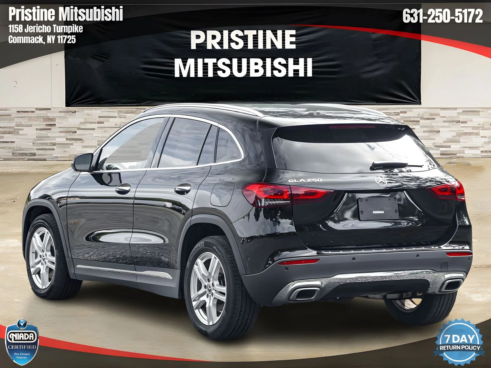 Used 2022 Black Mercedes-Benz GLA 250 image 3