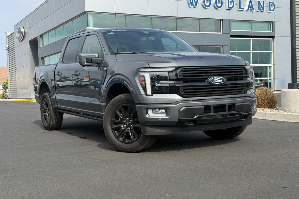 Carbonized Gray Metallic 2026 Ford F-150 Platinum SuperCrew 4WD Pickup Truck Four-Wheel Drive Automatic
