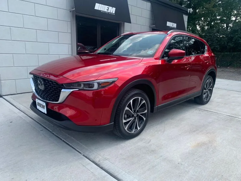 Used 2023 Red MAZDA 2.5 S Premium Sport Utility 4D image 4