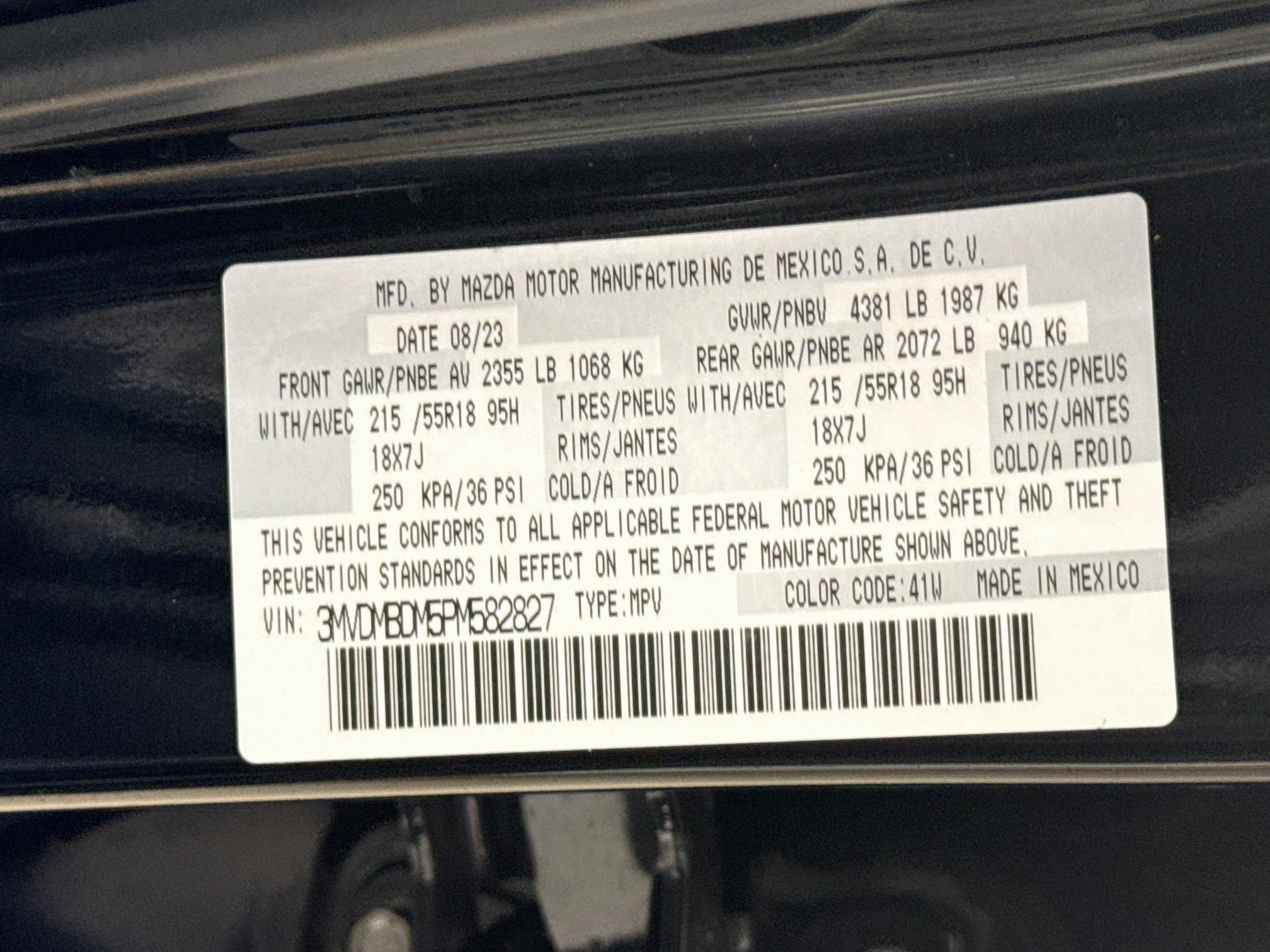 Used 2023 Jet Black Mica Mazda 2.5 S Premium Package image 33