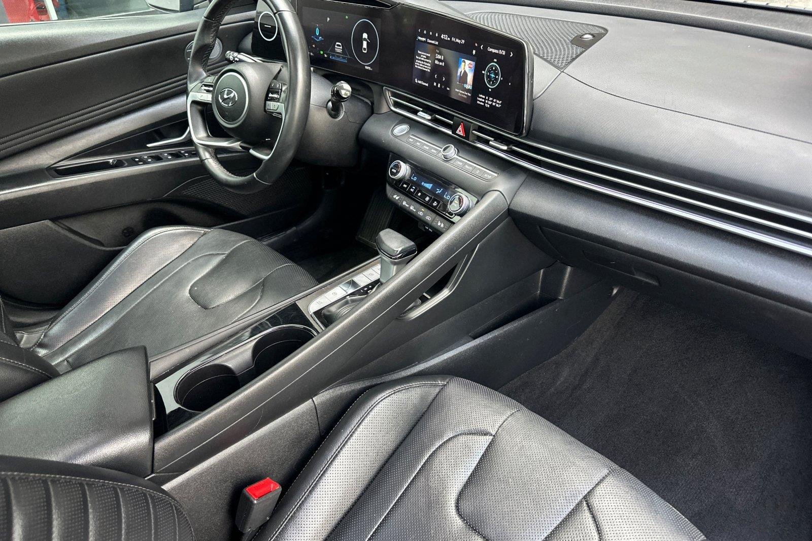 Used 2023 Intense Blue Hyundai Limited image 14