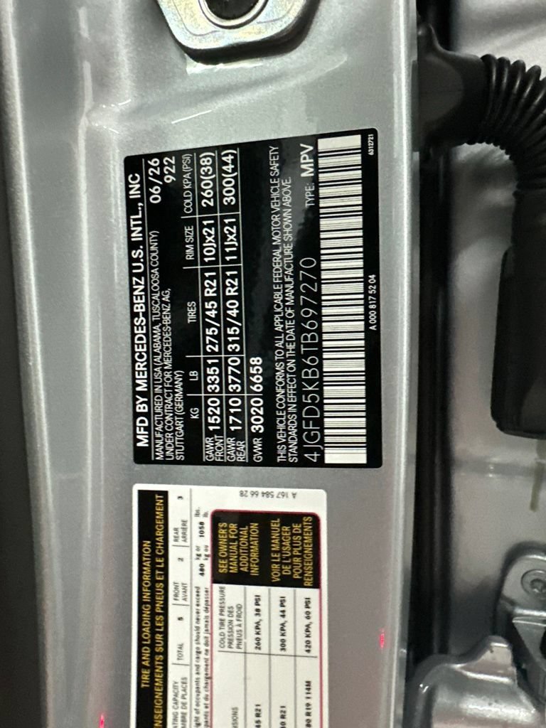 New 2026 Cirrus Silver Metallic Mercedes-Benz GLE 450 image 59