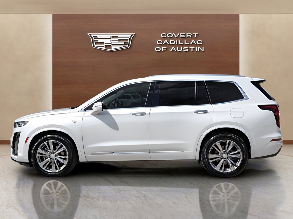 Used 2023 CRYSTAL WHITE TRICOAT Cadillac FWD Premium Luxury image 2