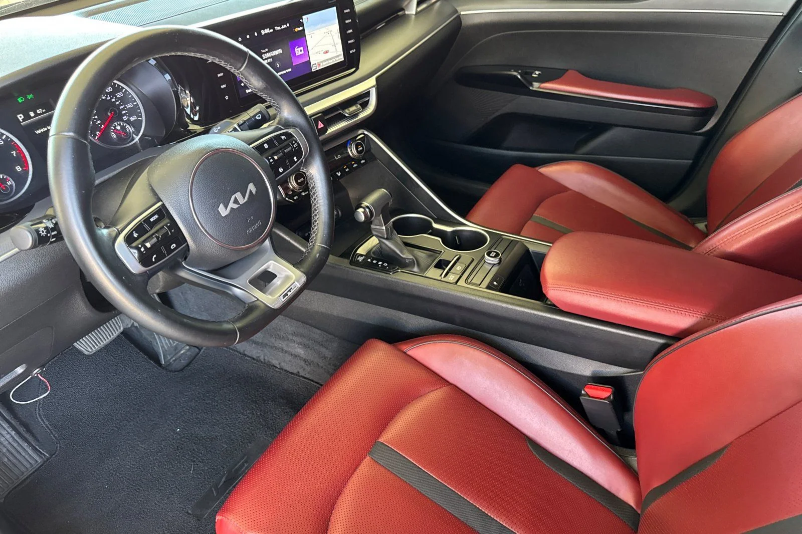 Used 2023 Ebony Black Kia GT-Line image 12