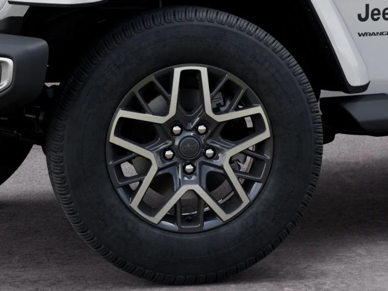 New 2026 Bright White Clear-Coat Exterior Paint Jeep Sahara image 37