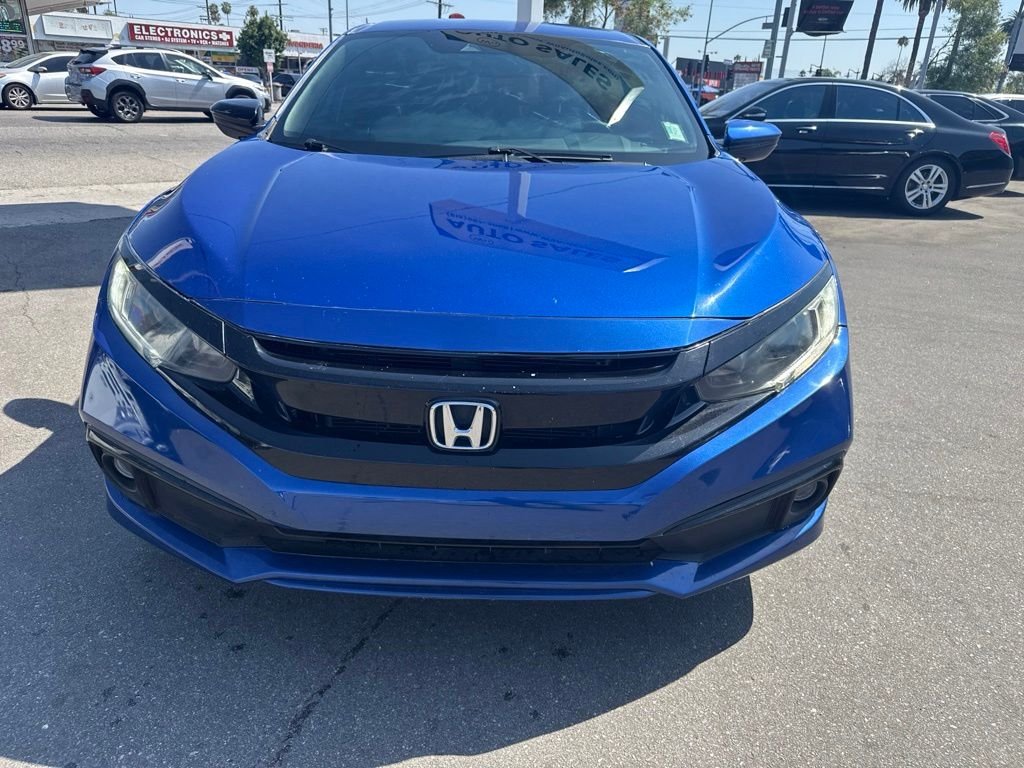 Used 2020 Blue Honda Sport image 3