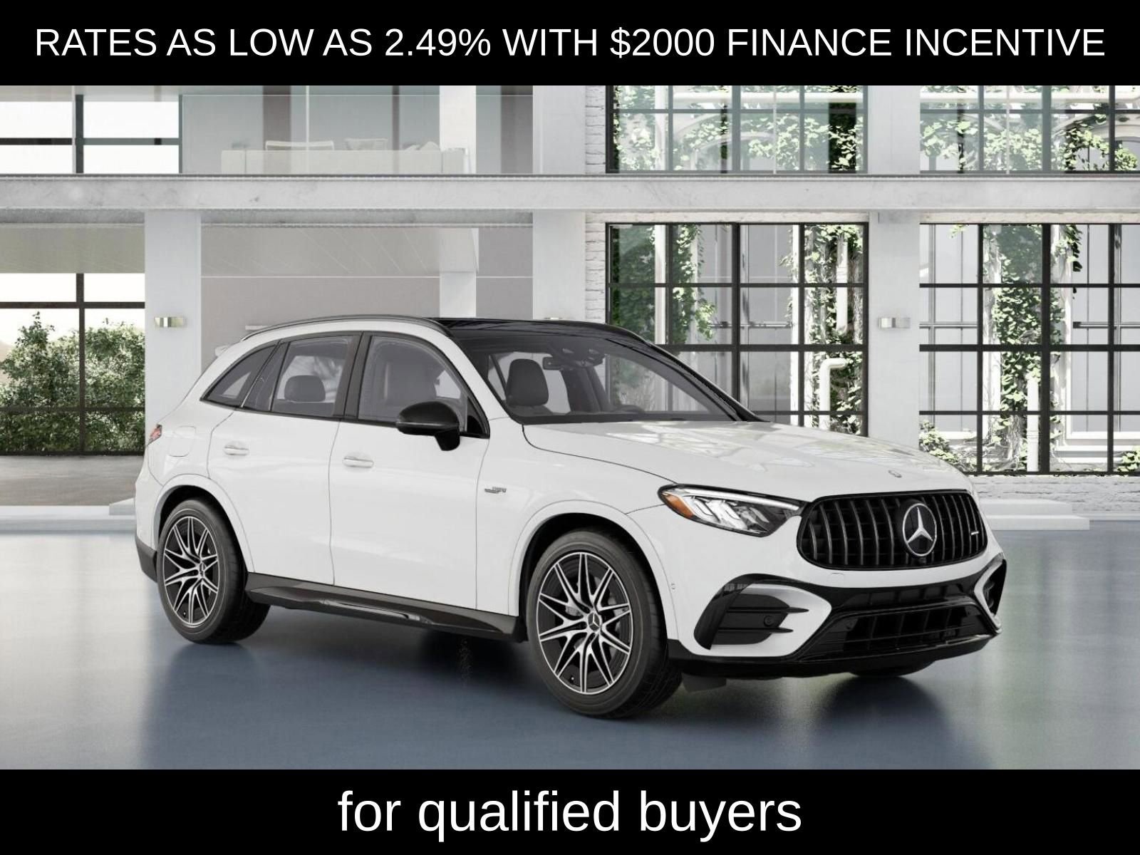 New 2026 Polar White Mercedes-Benz GLC 43 AMG® image 53