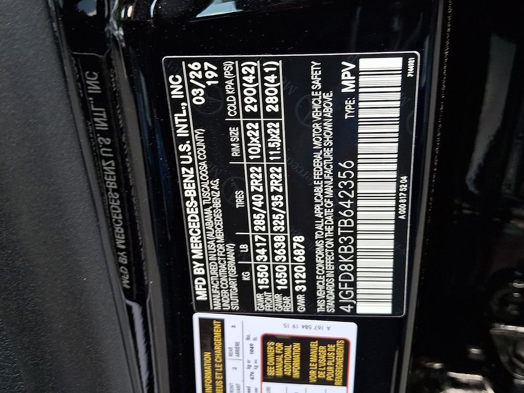 New 2026 Obsidian Black Metallic Mercedes-Benz GLE 63 S AMG® image 17