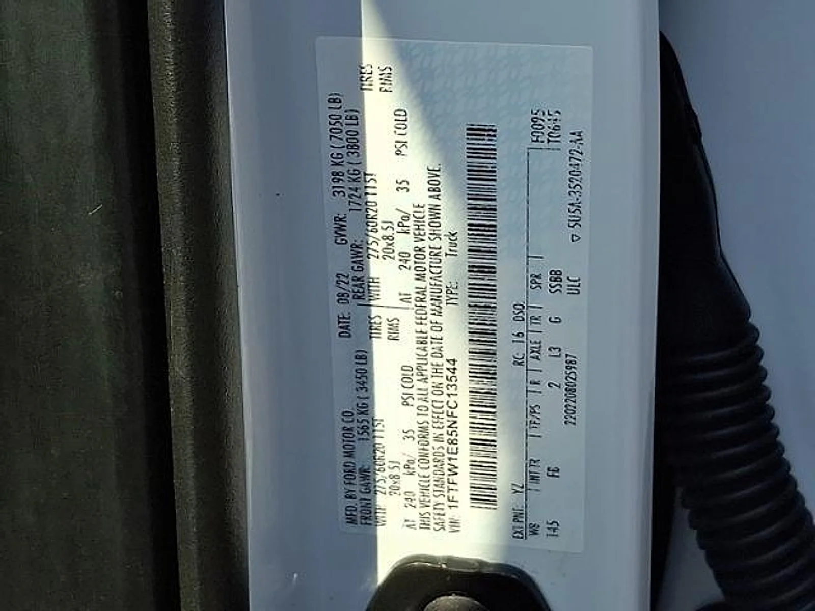 Used 2022 Oxford White Ford XLT image 27