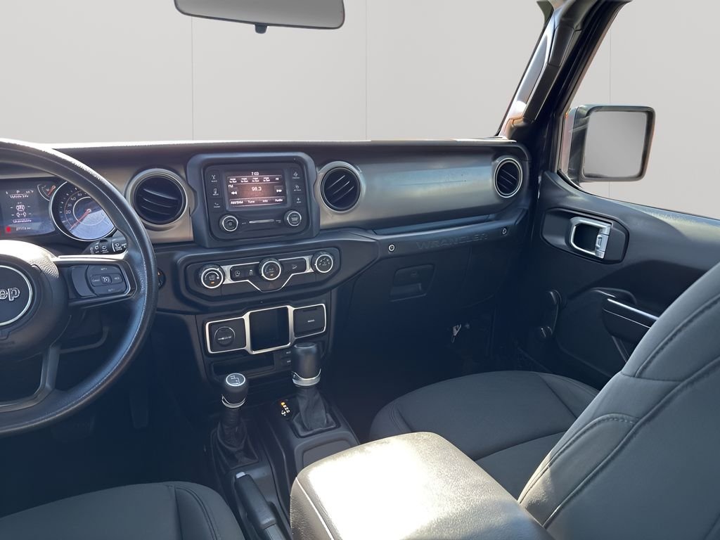 Used 2021 Black Jeep Unlimited Sport image 26
