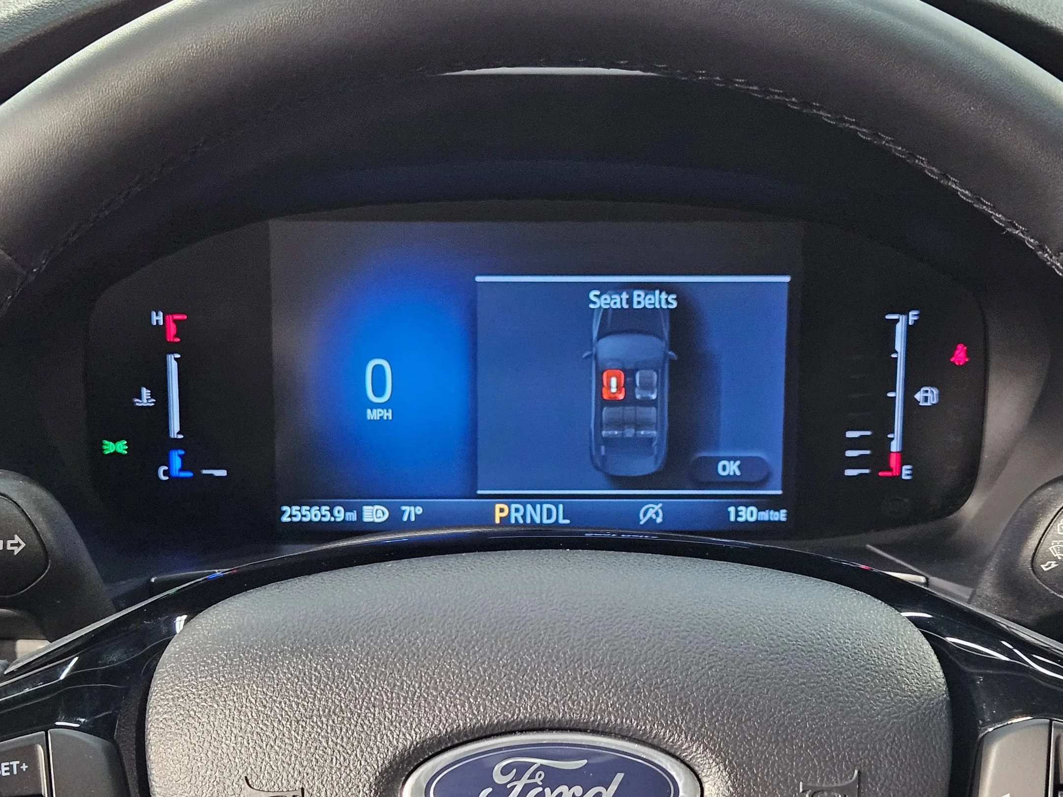 Used 2024 Vapor Blue Metallic Ford Active image 15