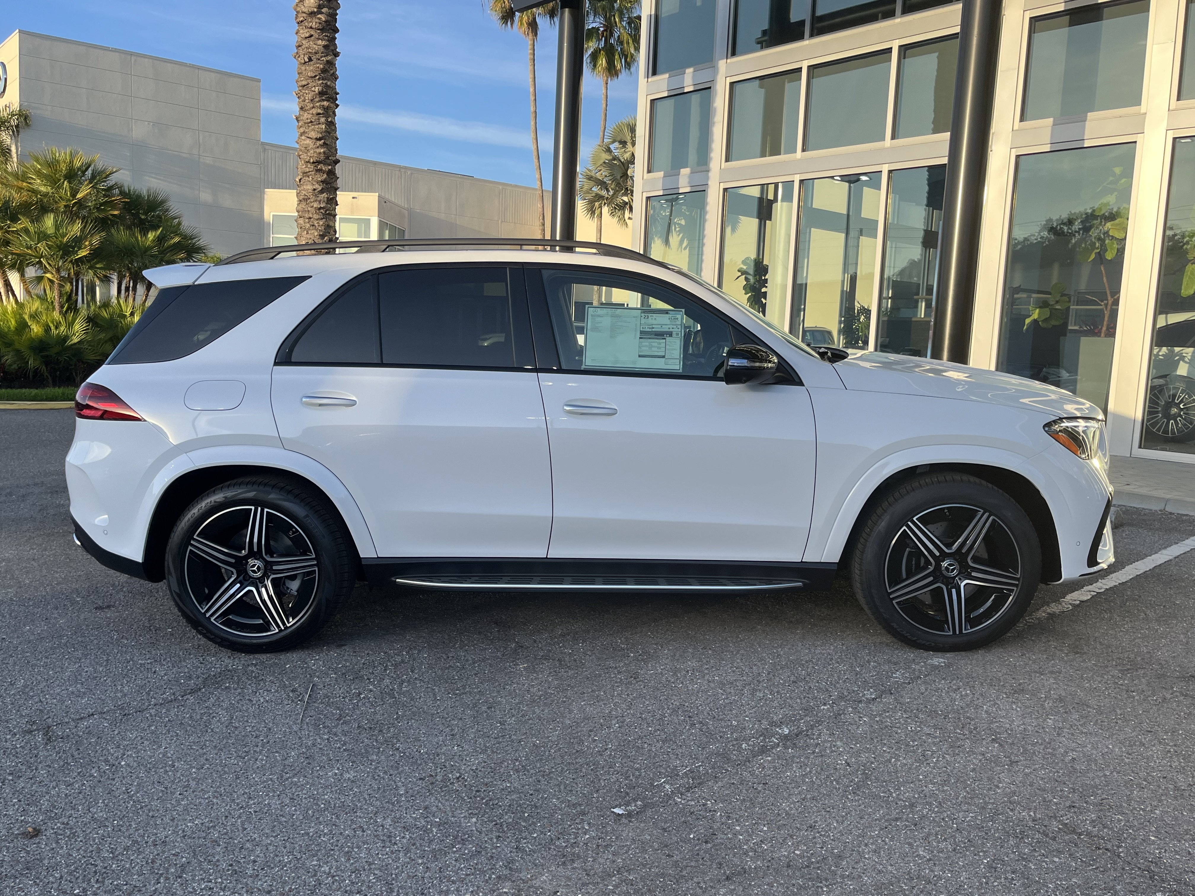 New 2026 MOONLIGHT WHITE Mercedes-Benz GLE 350 image 8
