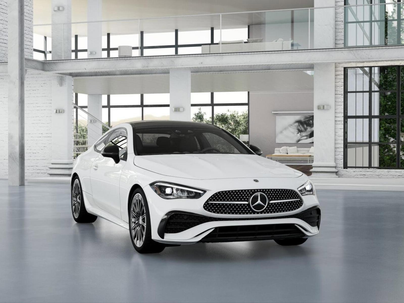 New 2026 Polar White Mercedes-Benz CLE 300 2D Coupe 4MATIC® image 10