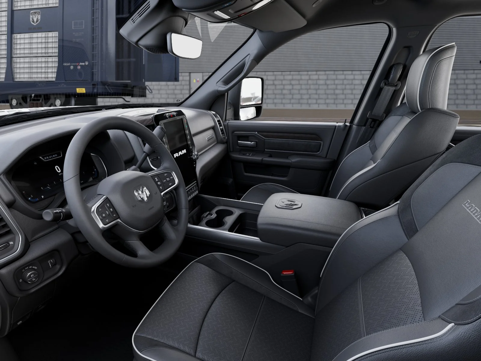 New 2026 Ceramic Gray Clear-Coat Exterior Paint RAM TRADESMAN image 22