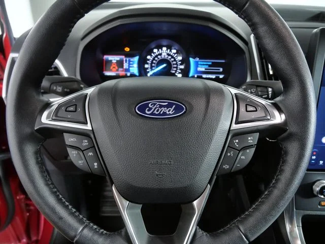 Certified Used 2024 Red Ford Titanium image 17