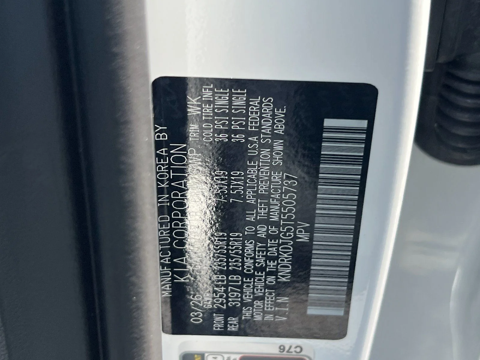 New 2026 White Kia X-Line SX Prestige image 36