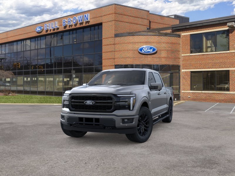New 2026 Carbonized Gray Metallic Ford LARIAT image 2