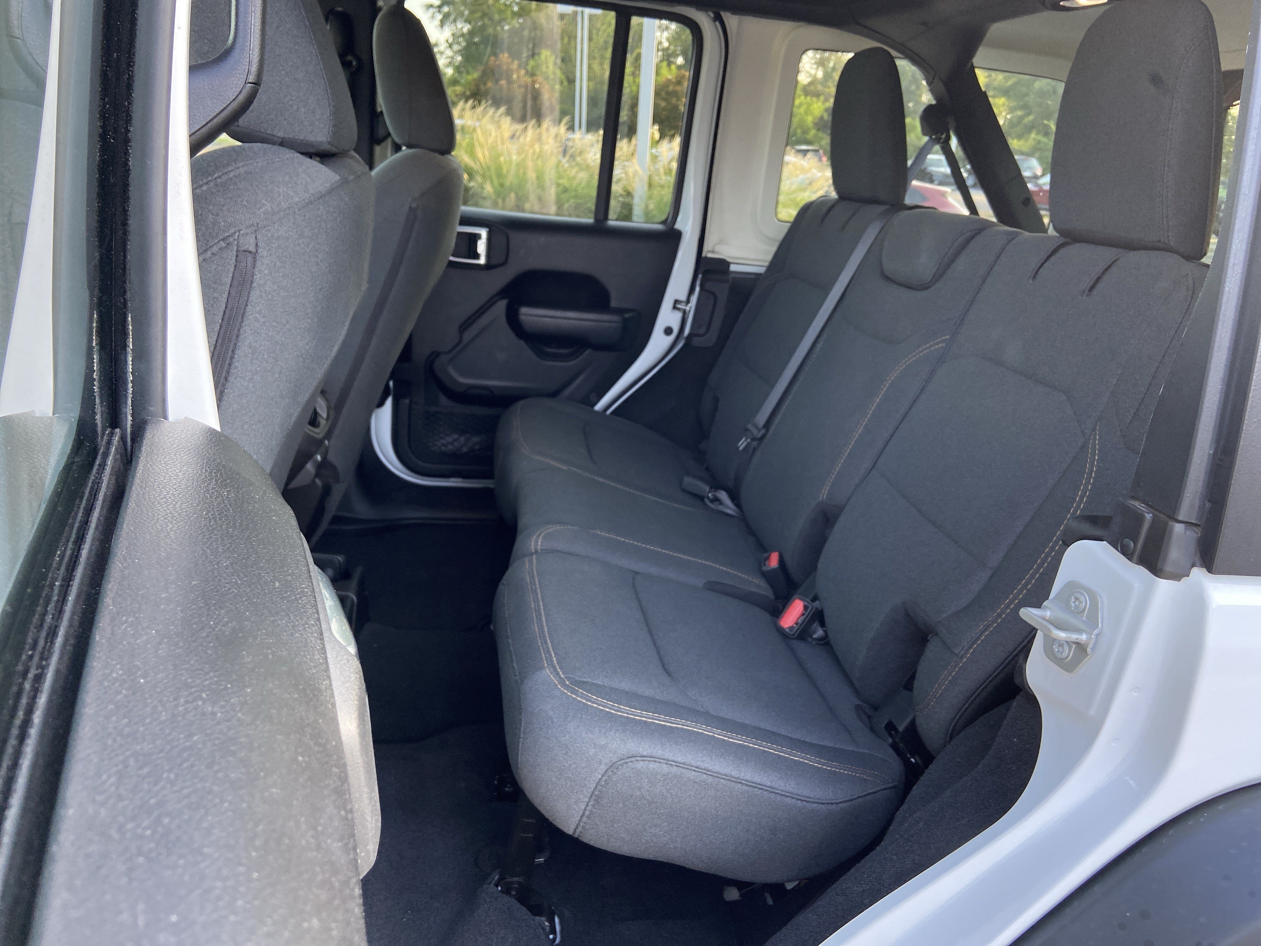 Used 2024 Bright White Clearcoat Jeep Sport S image 16