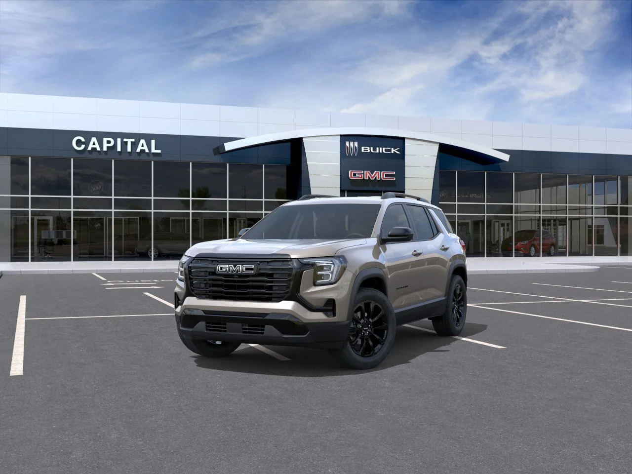 New 2027 Riverstone Metallic GMC AWD Elevation image 8