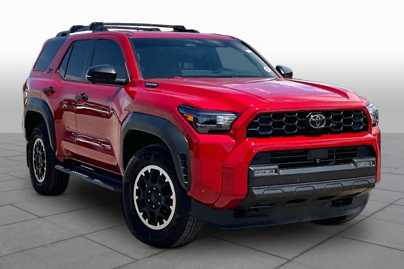 Used 2025 Supersonic Red Toyota Hybrid TRD Off Road Premium image 2