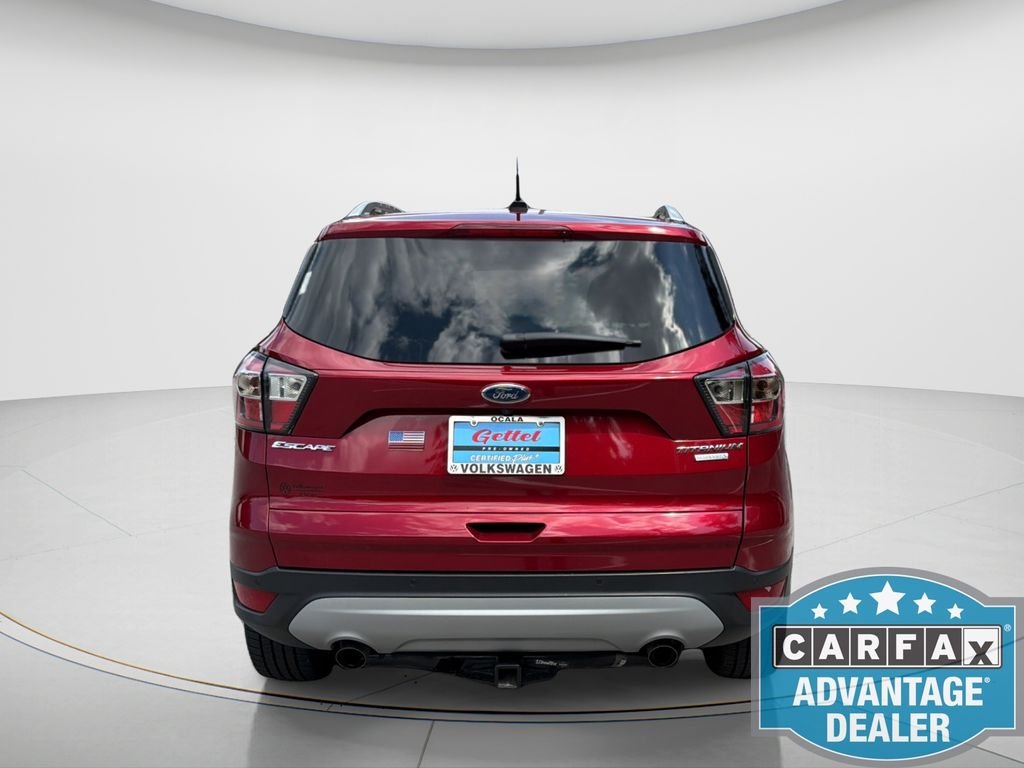 Used 2017 Red Ford Titanium image 7