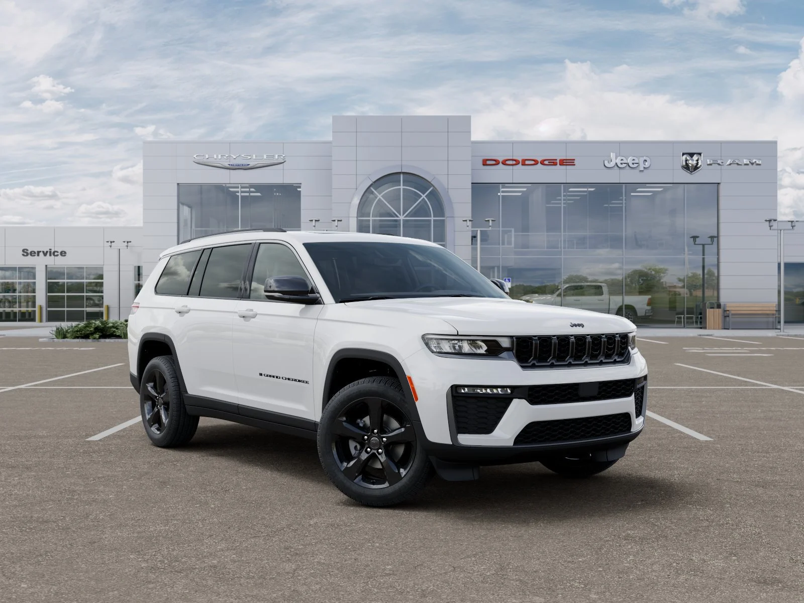 New 2027 Bright White Clearcoat Jeep Limited image 5