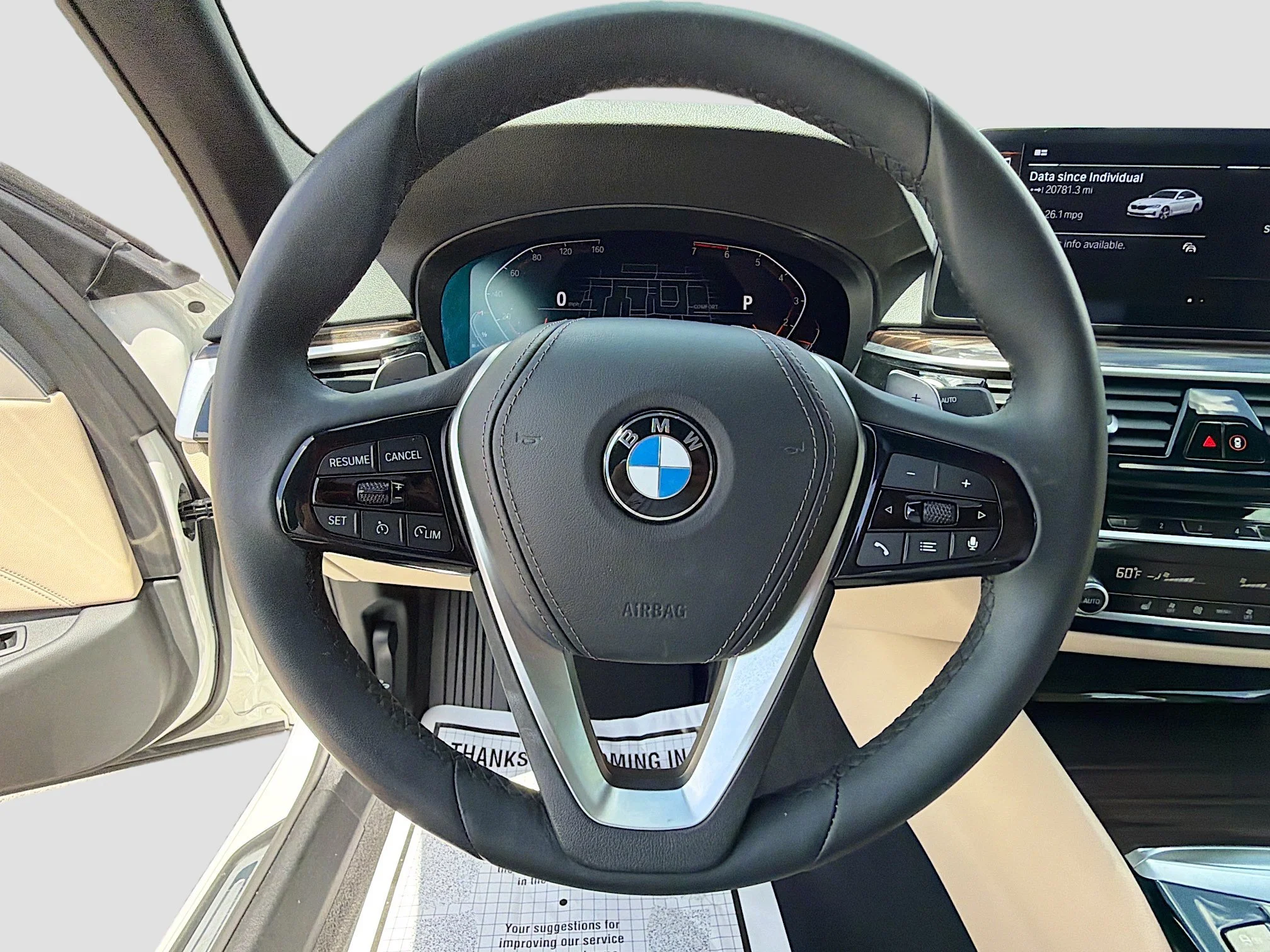 Used 2023 Alpine White BMW 530i image 38