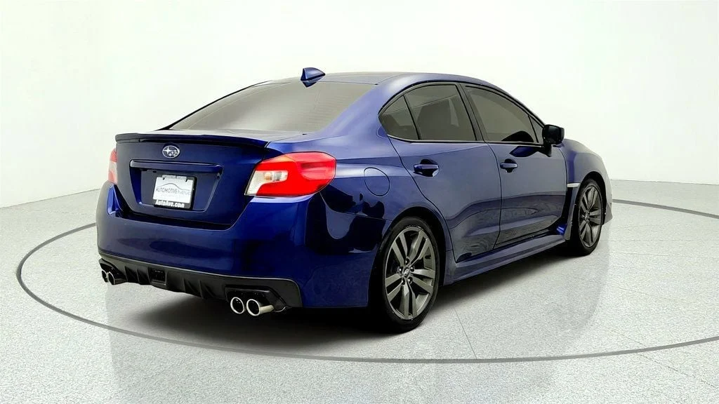 Used 2016 Lapis Blue Pearl Subaru 4dr Sedan Manual Premium w/ STI Shifter & Popular Pkg image 5