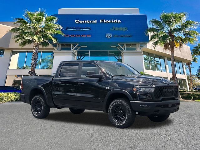 New 2026 Diamond Black Crystal Pearl-Coat Exterior Paint RAM Rebel image 2