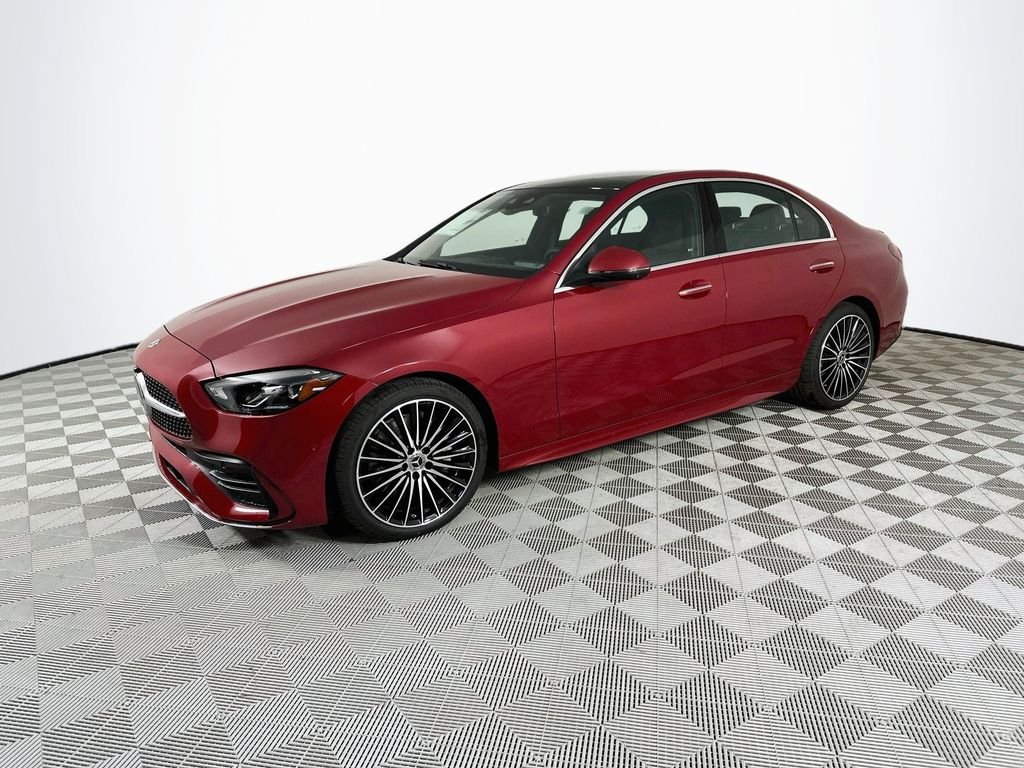 New 2026 MANUFAKTUR Patagonia Red Metallic Mercedes-Benz C 300 image 3