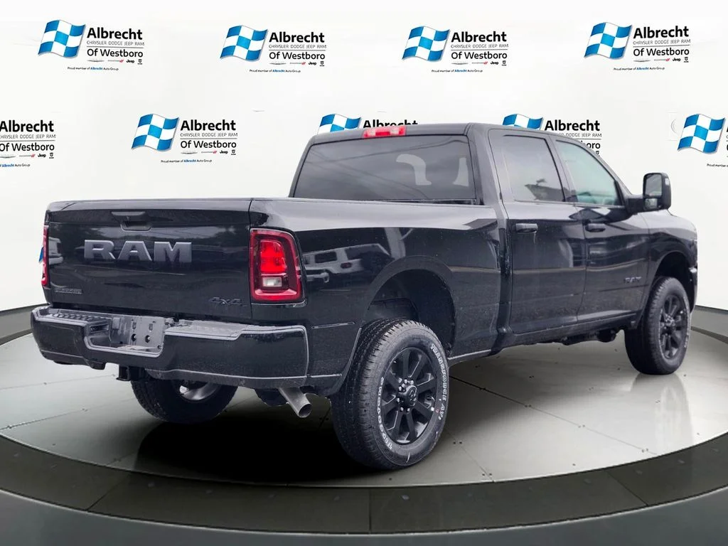 New 2026 Diamond Black Crystal Pearlcoat RAM Big Horn image 5