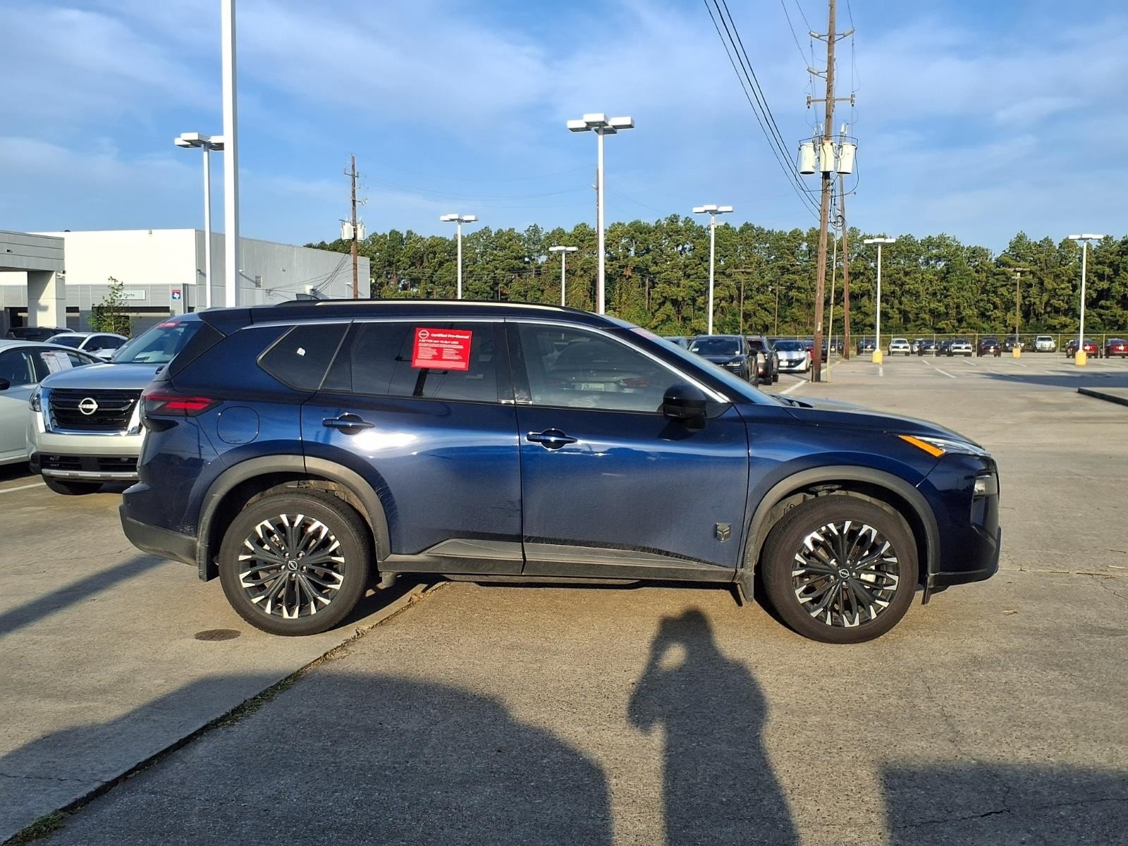 Certified Used 2026 Deep Ocean Blue Pearl Nissan Dark Armor image 8