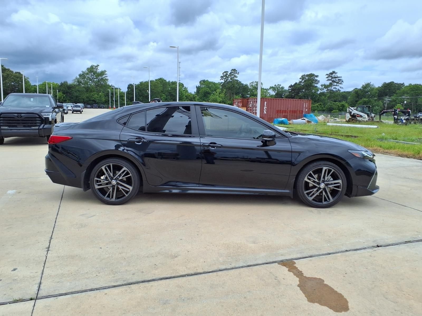 Certified Used 2025 Midnight Black Metallic Toyota XSE image 5