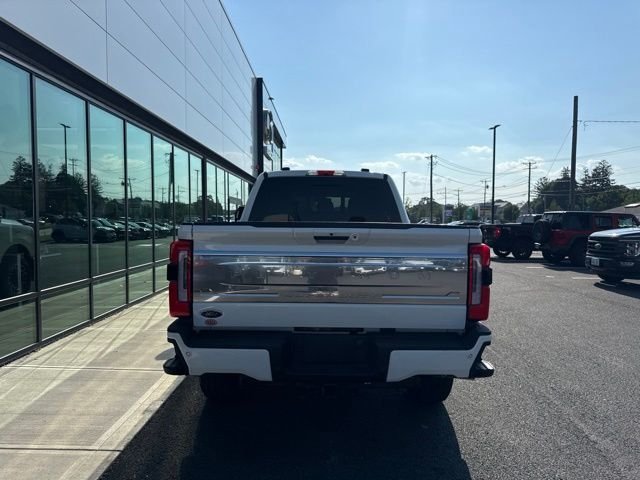 Used 2024 White Metallic Ford Platinum image 4