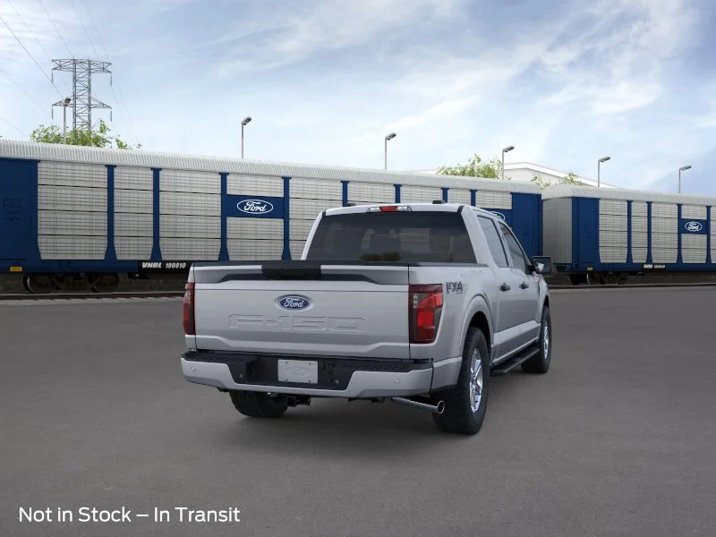 New 2026 Iconic Silver Metallic Ford XLT image 8