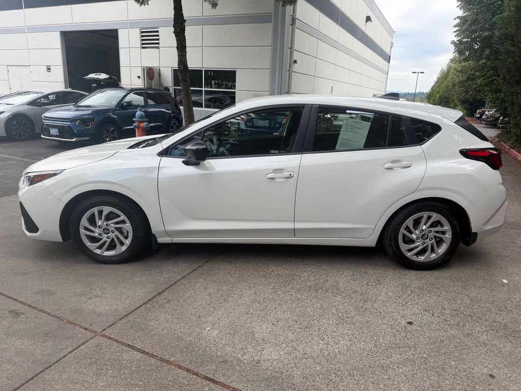 Used 2024 Crystal White Pearl Subaru Base image 7