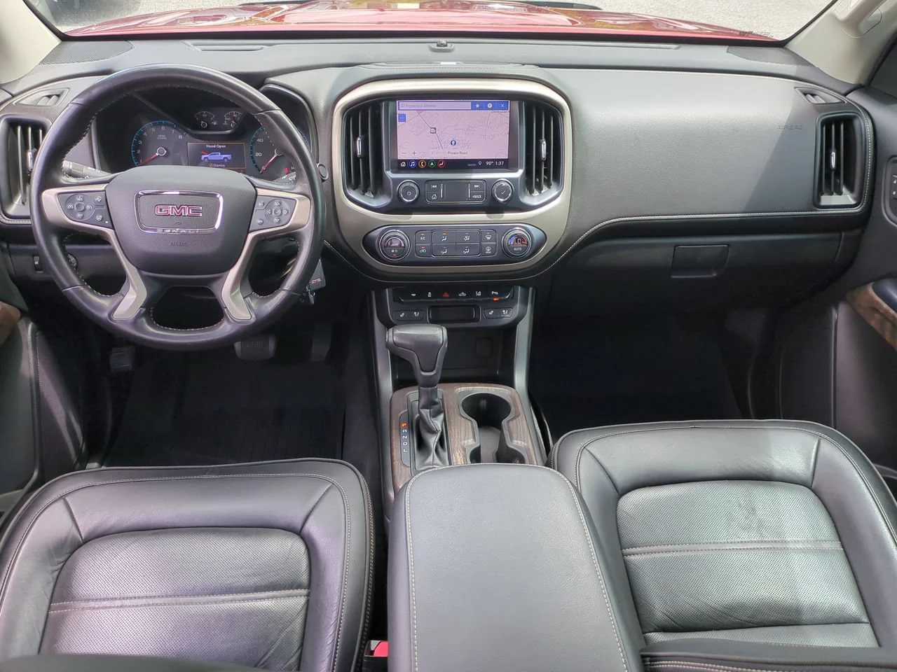 Used 2021 CAYENNE RED TINTCOAT GMC 2WD Denali image 20