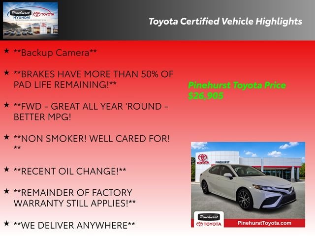 Used 2024 White Toyota SE image 36