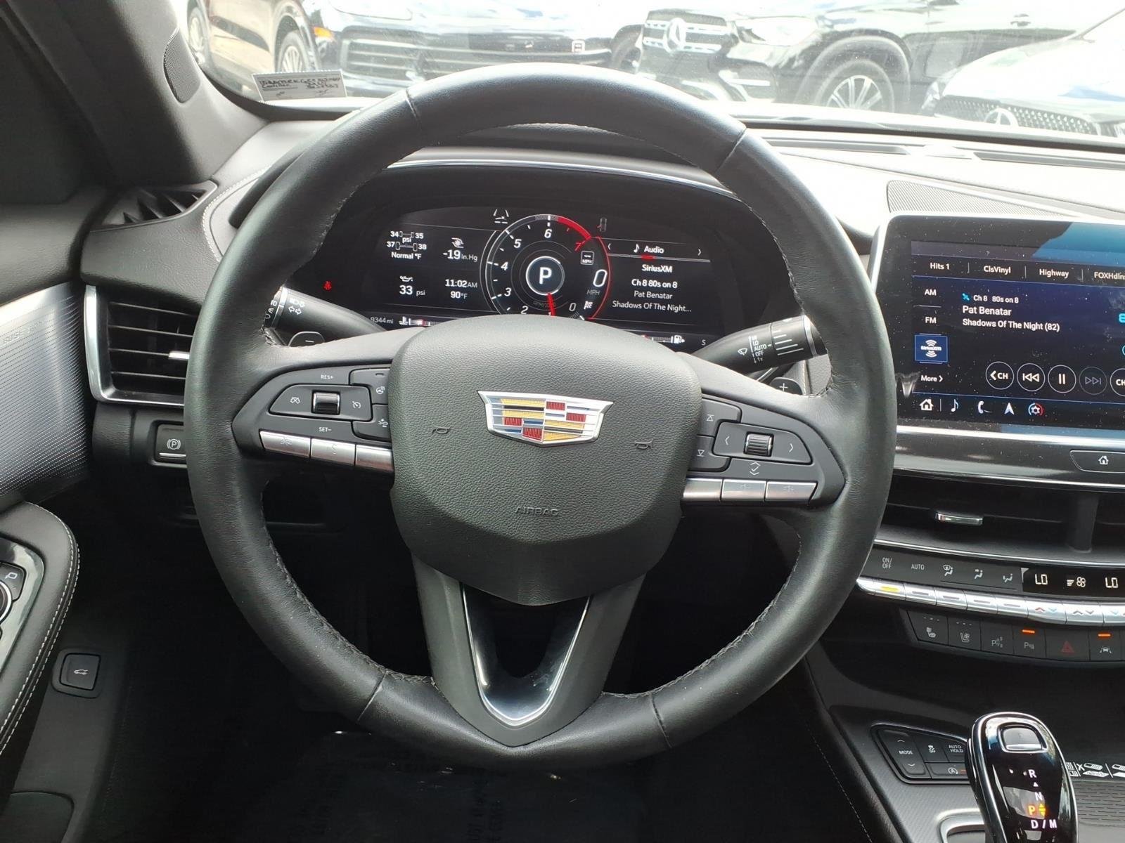 Used 2024 Crystal White Tricoat Cadillac Premium Luxury image 12