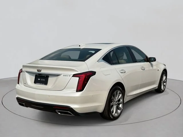 Certified Used 2024 Crystal White Tricoat Cadillac Premium Luxury image 5