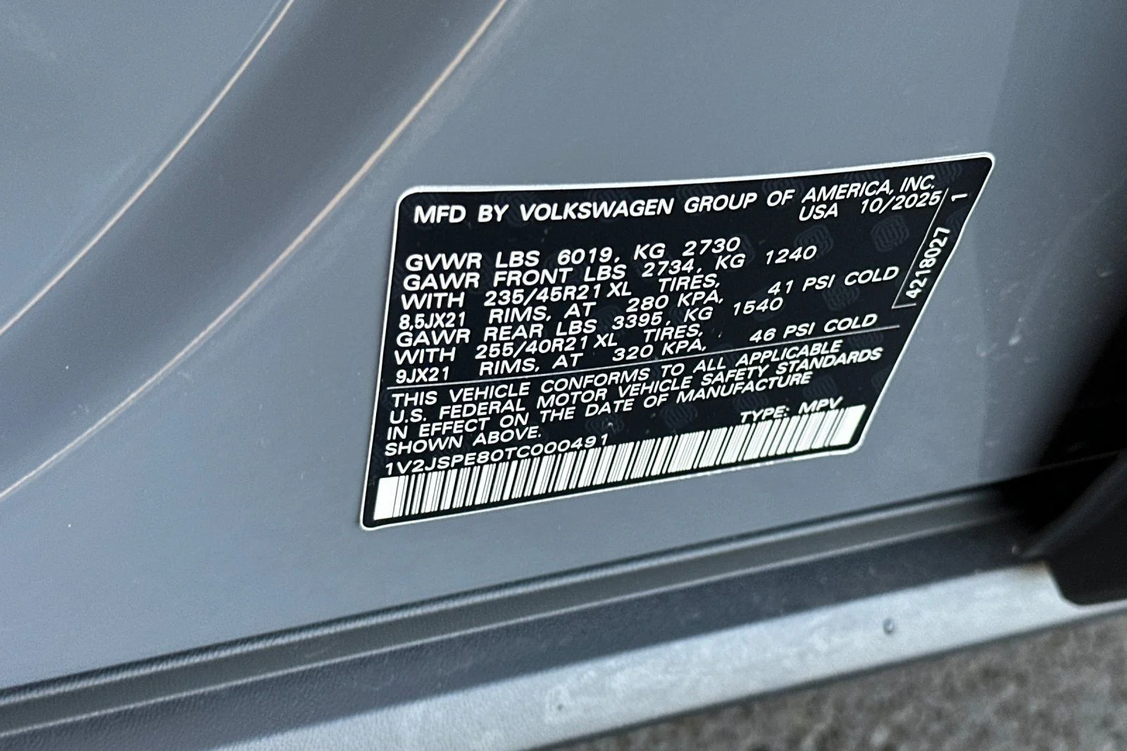 New 2026 Gray Volkswagen Pro S Plus image 26