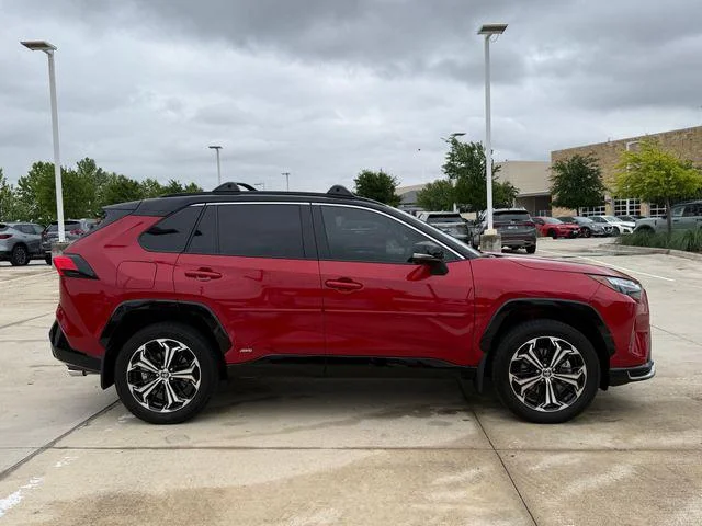 Certified Used 2025 SUPERSONIC RED/BLACK Toyota XSE image 6
