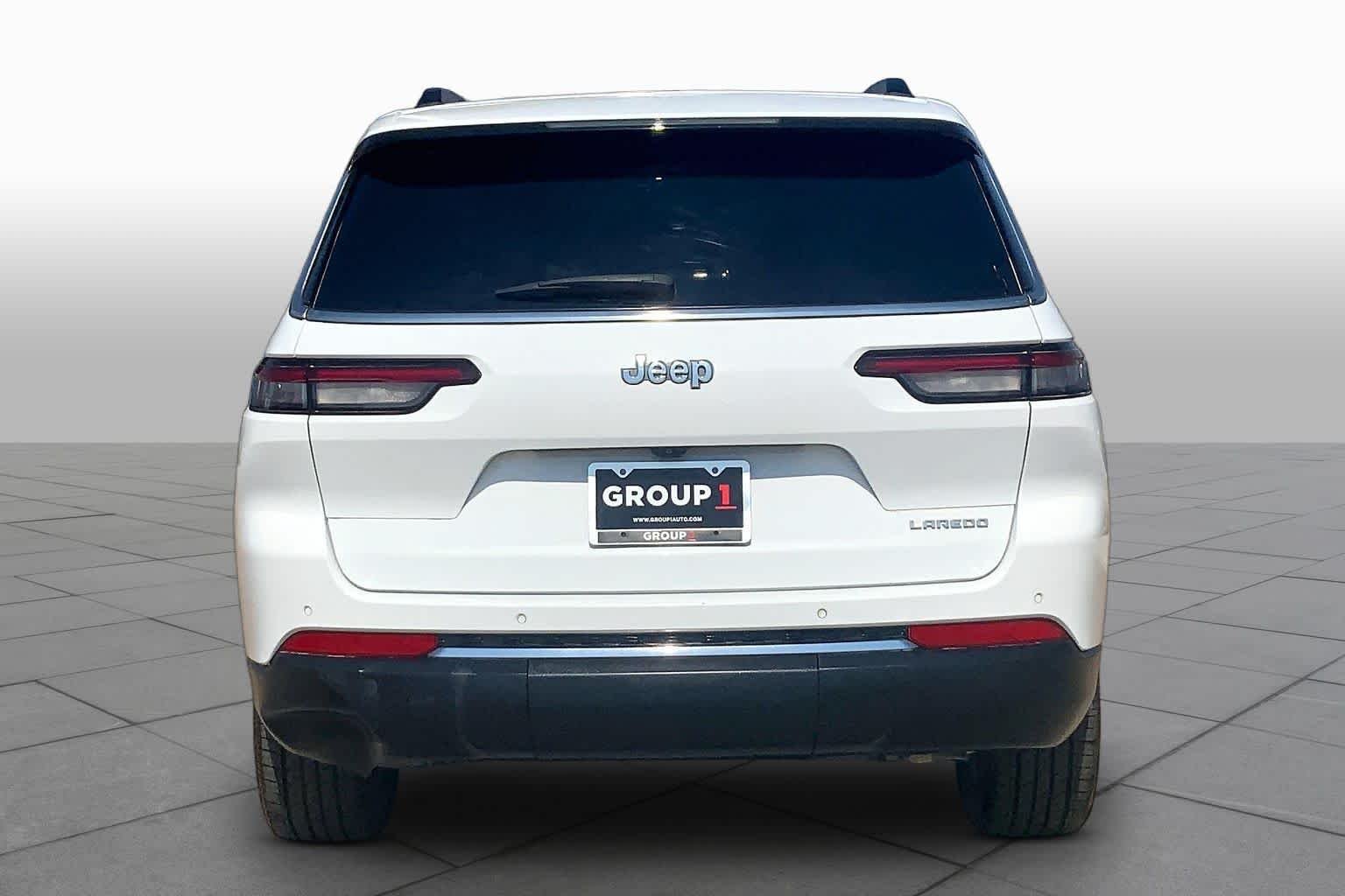 Certified Used 2023 Bright White Clearcoat Jeep Laredo image 5