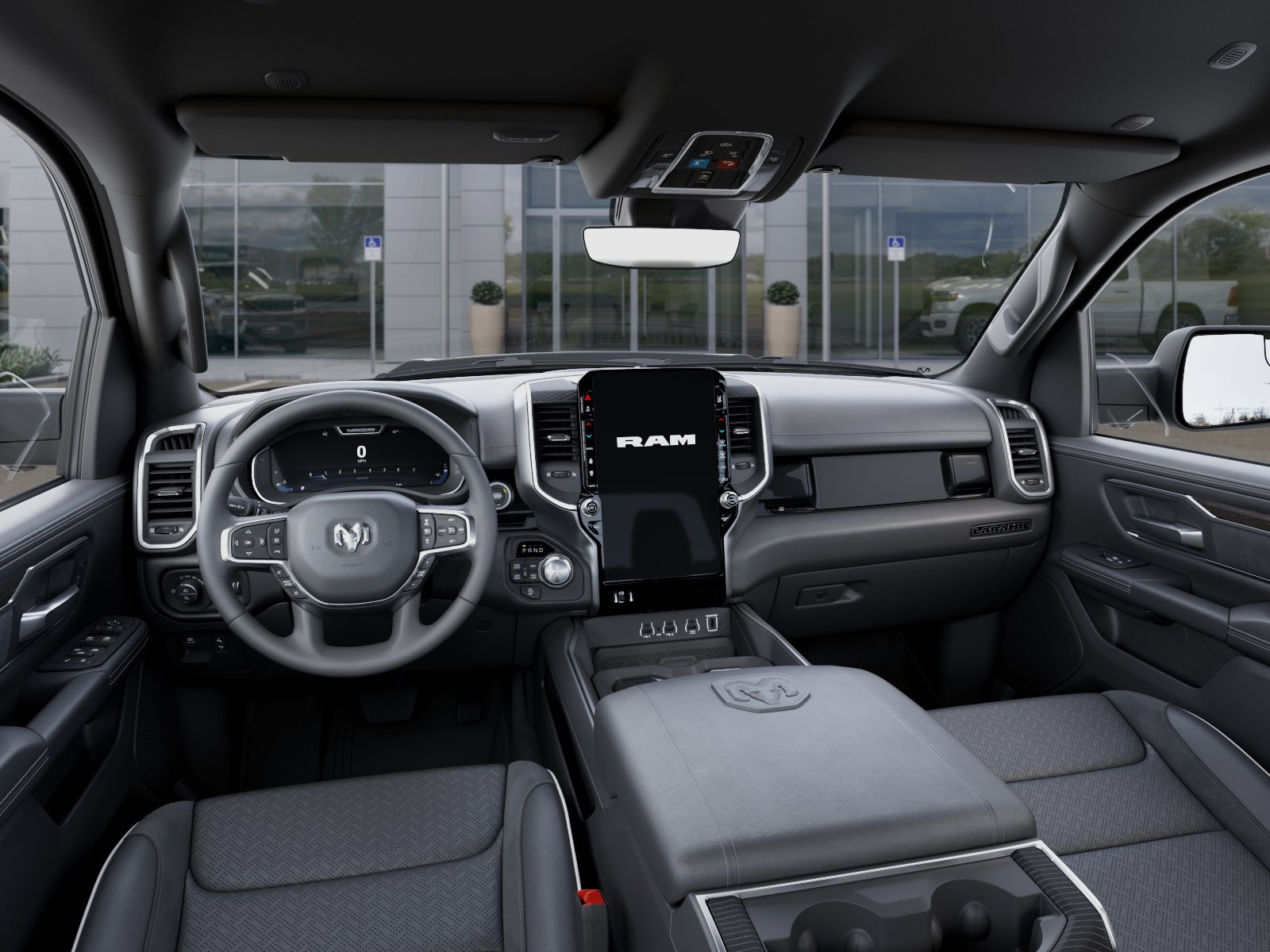 New 2026 Granite Crystal Metallic Clear-Coat Exterior Paint RAM Laramie image 14