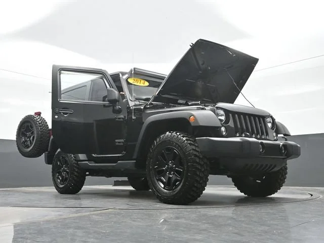 Used 2014 Black Jeep Willys Wheeler image 32