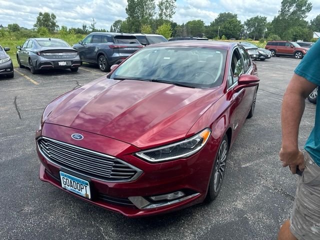 Used 2017 Red Ford Titanium image 1